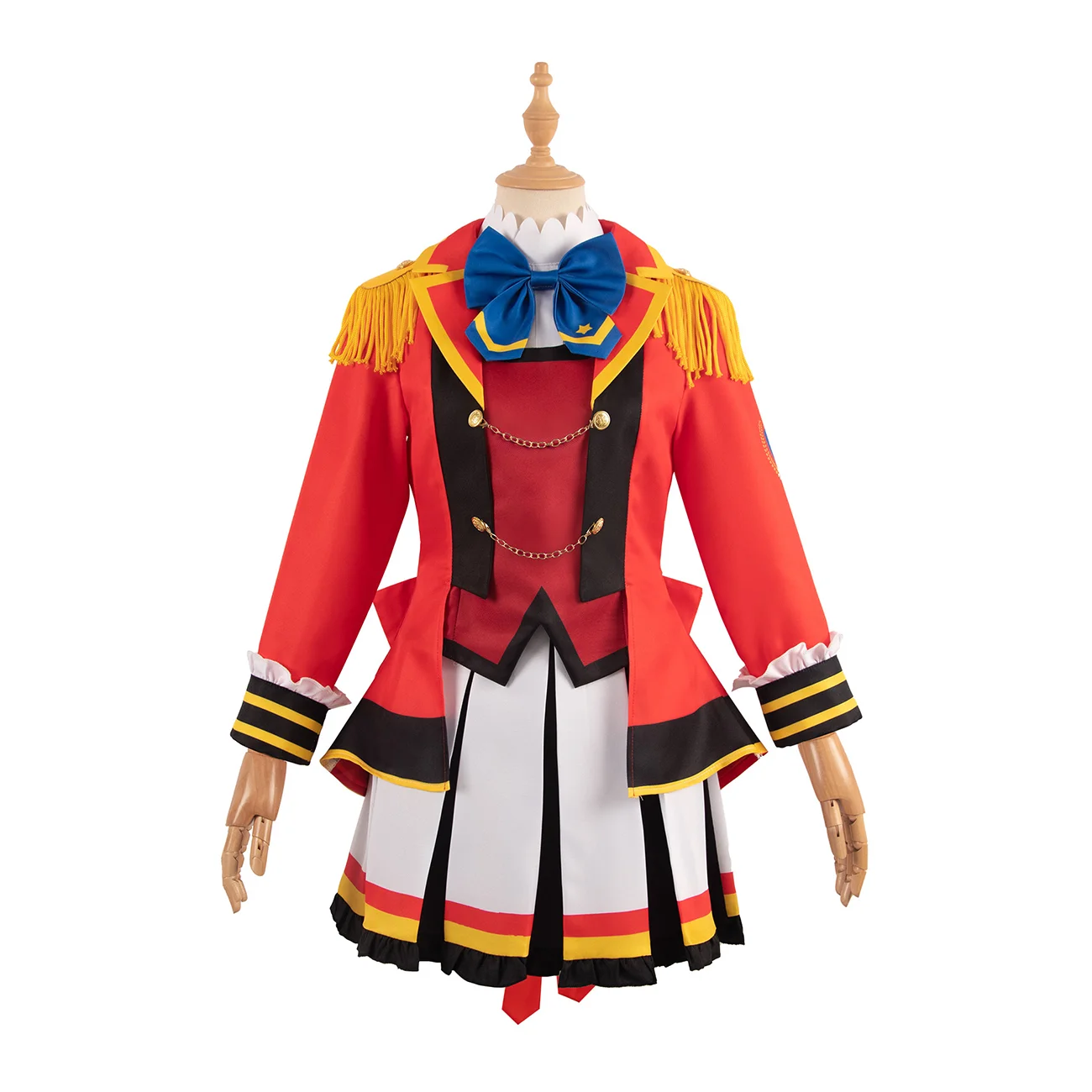 

Hemixush Anime Aikatsu Cosplay Nijino Yume Costume Party Uniform Suit