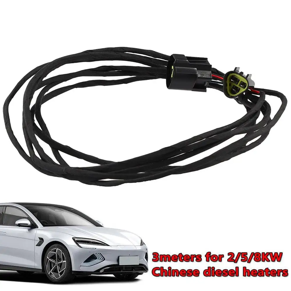 12V Diesel Heater Lcd Screen Extension Cable 5kw 2kw Car Automotive Cable Diesel Heater Extension 8kw Accessories R1Q6