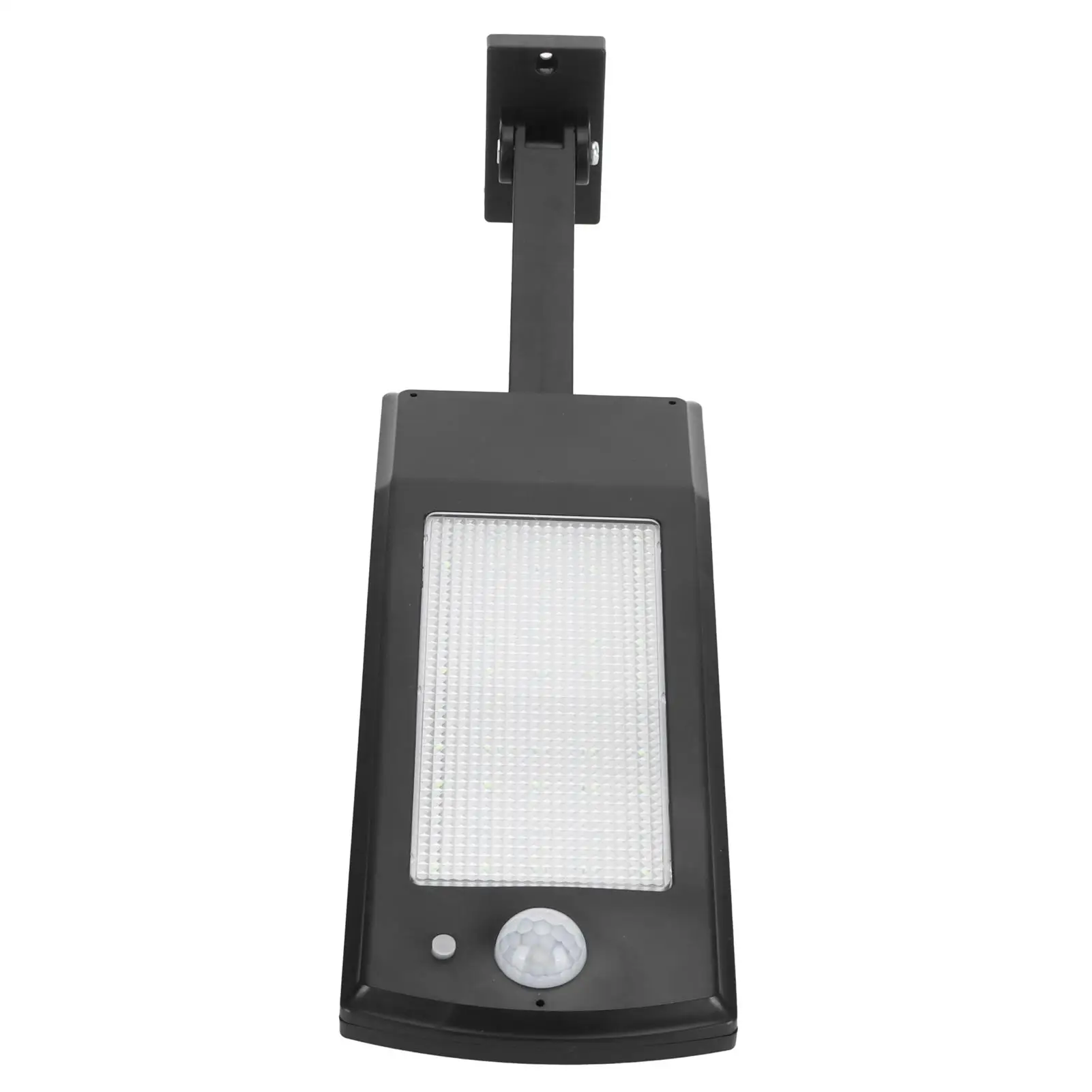 Outdoor Solar Power Motion Sensor Light for gardens Yards Parks Streets - Black Fixture