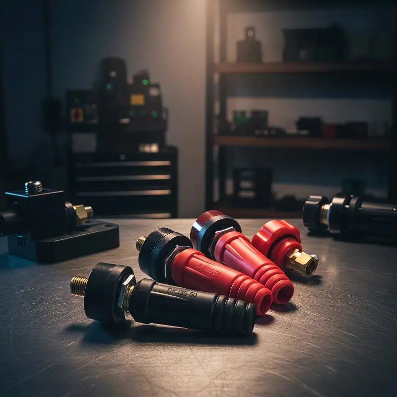 Welding Quick Connector Copper Terminal Insulated Rubber Plug Socket DKJ10-25 DKJ35-50 For Arc Welding Equipment Connection