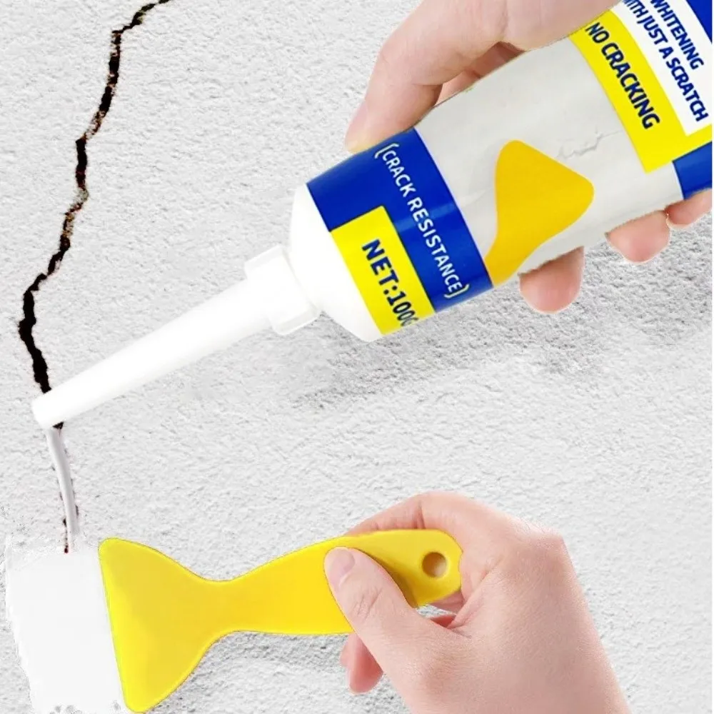 Useful Quick-Drying Drywall Repair Kit Strong Adhesion Crack Filling Repair Paste White Paint Wall Mending Agent Plaster Repair