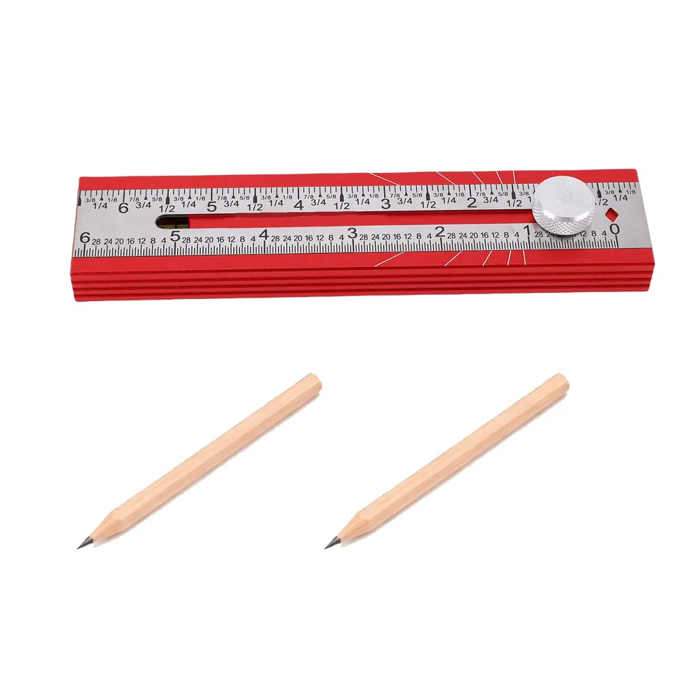 Portable Folding Ruler with Depth Gauge Level Bubble and Angle Reference Marks 15 30 45 60 75 90 Degrees for On-the-Go Work