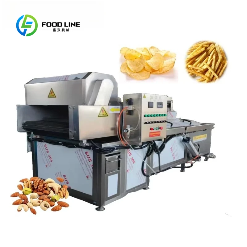 

Customized Continuous Fries Fryer Electric & Gas Powered Stainless Steel New Condition Durable For Restaurant Farm Factory