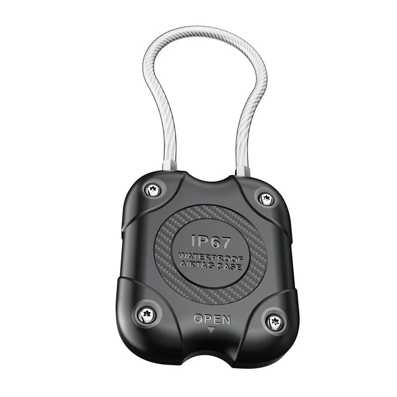 Eayburst AirTag-Halterung für Apple Air Tag, sicherer Halter, wasserdichte AirTags GPS-Tracker-Abdeckung für Schlüssel, Gepäck, Air Tags, Schlosshülle – Detail 16