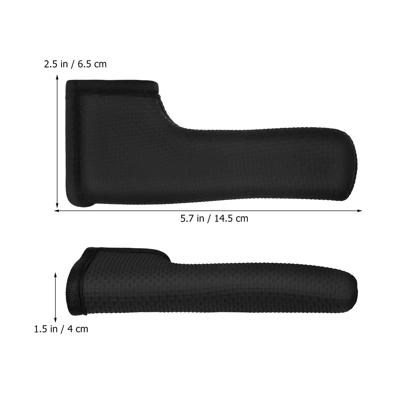 4Pcs Door Handle Protector Grip Enhanced Door Knob Cover Anti-Slip Comfortable Handle Cover for Heat Cold Protection Universal