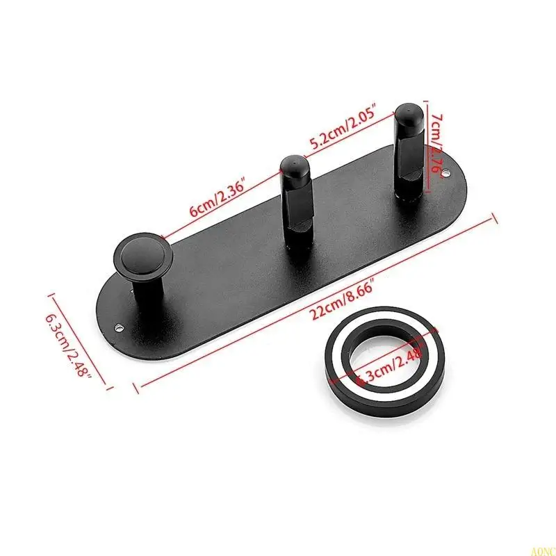 A0NC الحائط حامل الحائط جفاف الشعر Storgae رف الحمام رف الحمام لمجفف الشعر