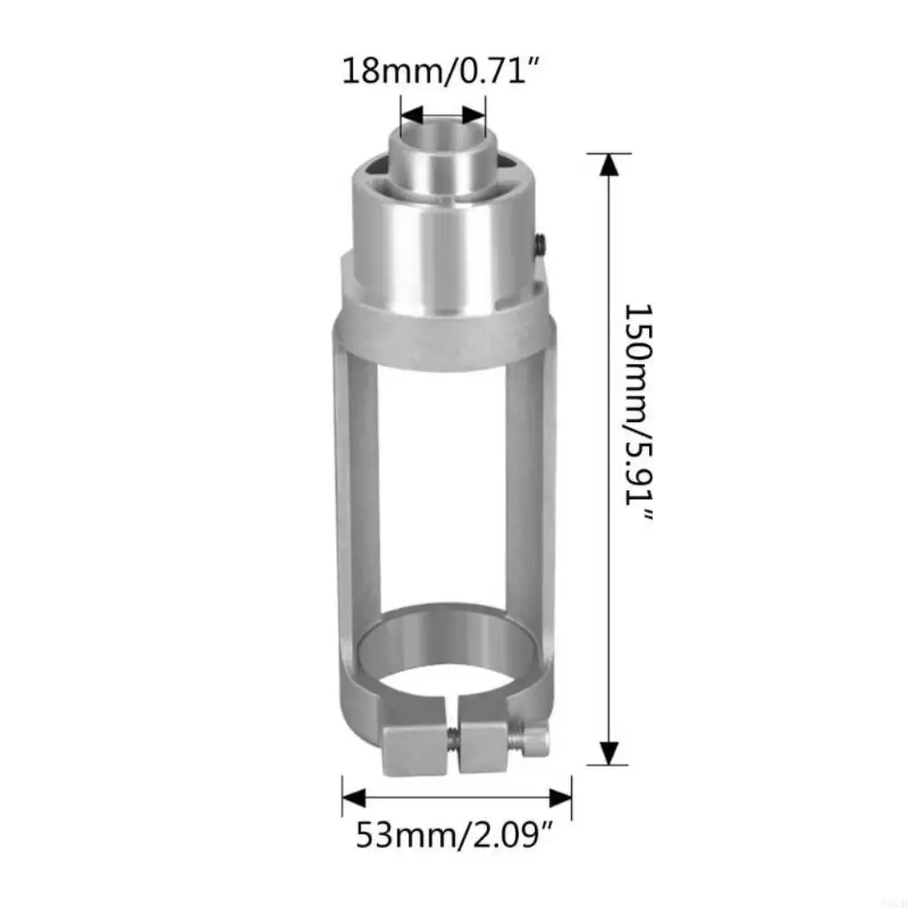 Mortising Square Hole Drill Bit Adapter Hole Opener Easy Installation Drill Bit Fixing Bracket Wear-resistant Sturdy