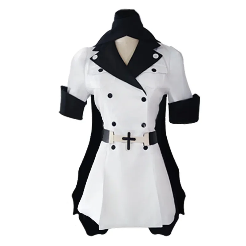 Anime Akame Ga KILL Esdeath Costume Cosplay con cappello calzini parrucca abiti per le donne Set completo Esdeath Empire General Outfits Party
