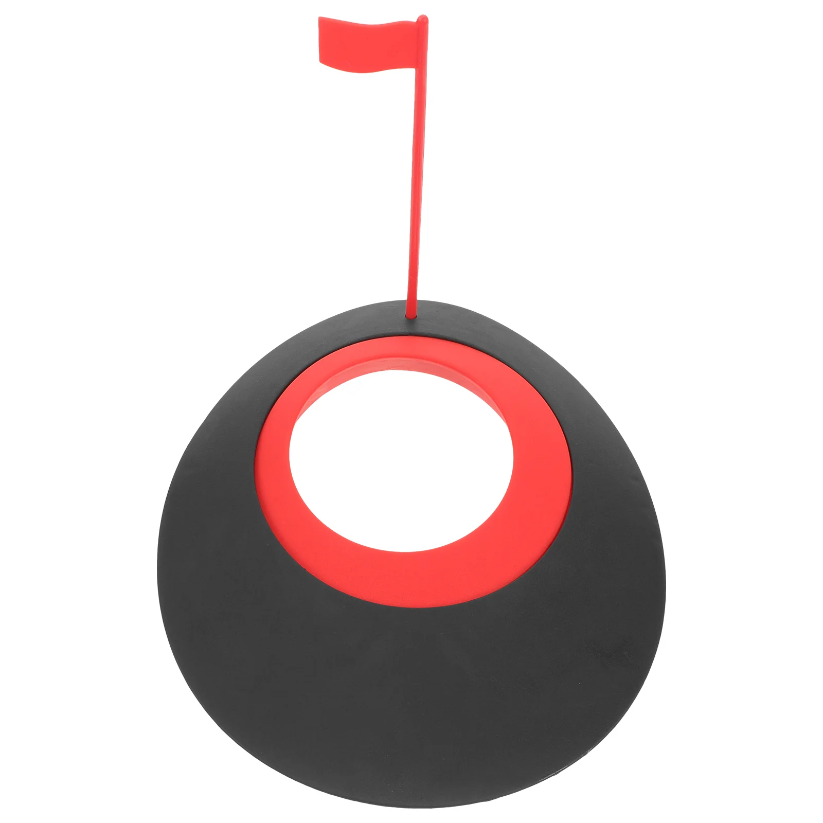 

Golf Putting Disc Hole Cup TPU Portable Training Aid Compact Golfs Practice Tools Use Continuous Return Function