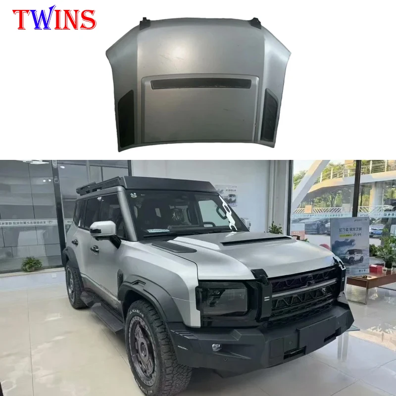 Fit for JETOUR Traveler T2 2023-2024 JMK official high-quality front hood improvements Car exterior decoration accessories