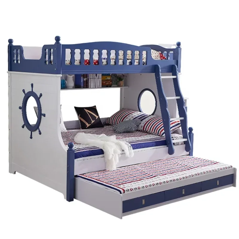 Luxury Crib Bunk Bed Child Bed For Kids Bedroom Set Bunk Bed Children