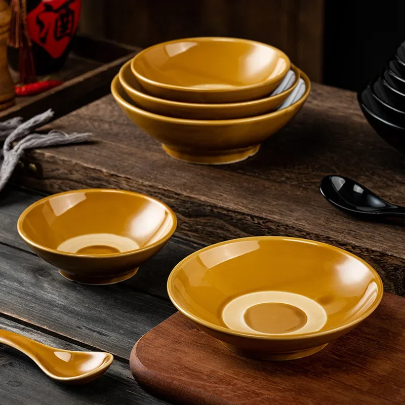 Ceramic Eight Bowls Tableware Hot Pot Dish Small Wine Bowl Retro Steamed Dish Specialty Dishes Dinnerware Set