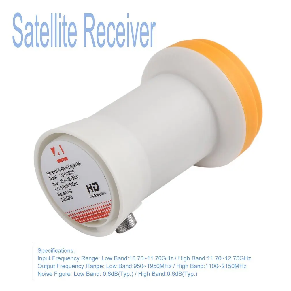 Ricevitore satellitare LNB satellitare LNB singolo universale Full HD DIGITAL KU-BAND di alta qualità lnb 9.75/10.6KU ku lnb 1 uscita LNBF