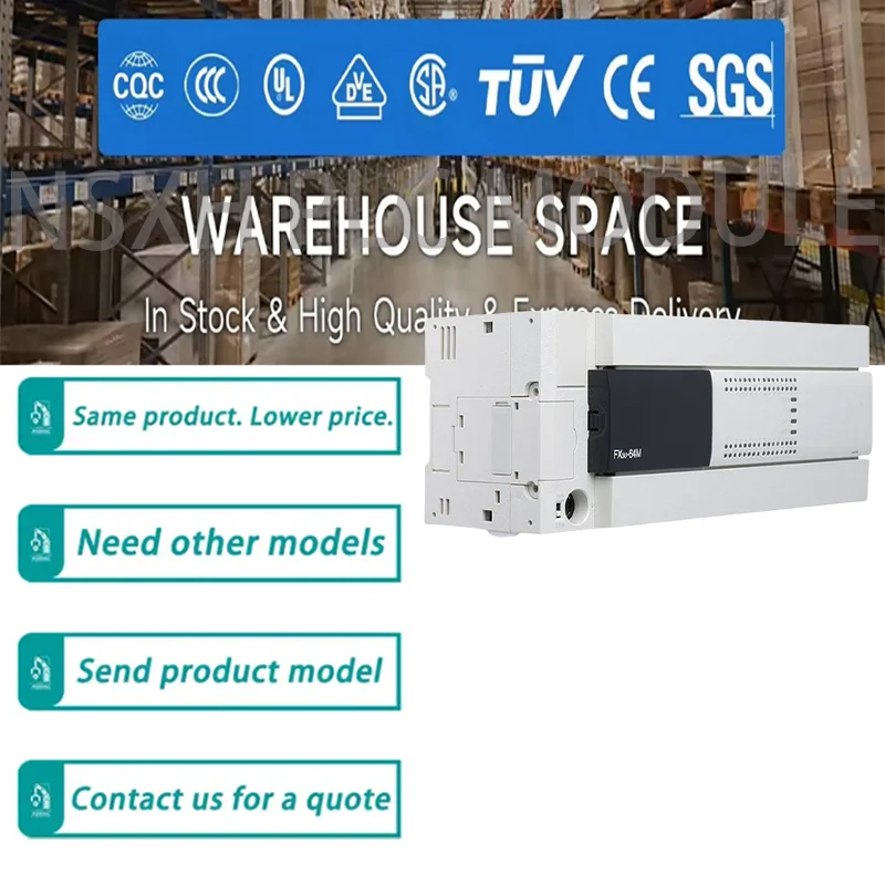 Совершенно новый оригинальный FX3U-80MR-ES-A FX3U-64MR-ES-A FX3U-32MR-ES-A