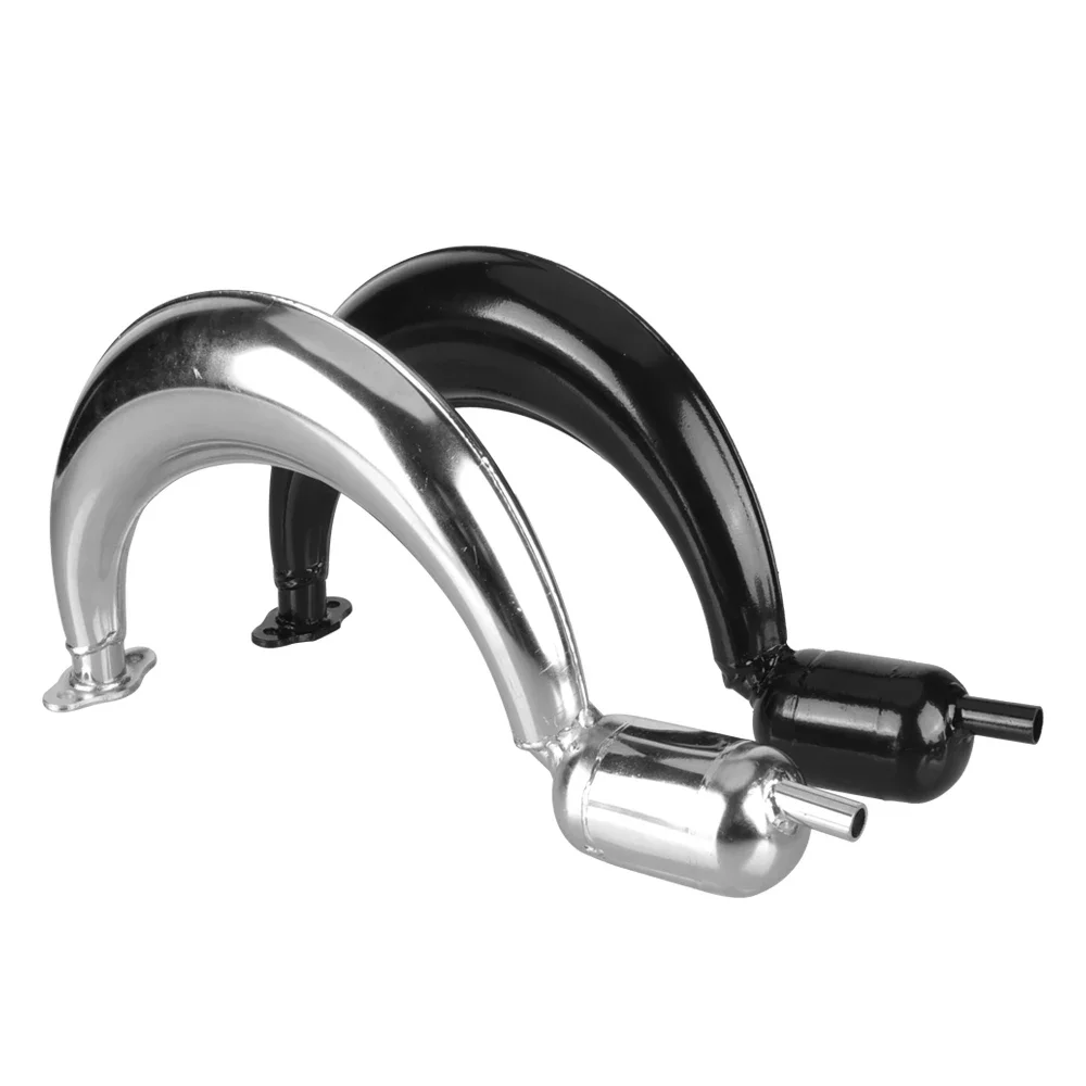 Tubo de escape silenciador para 49cc 50cc 60cc 80cc 100cc bicicleta elétrica motor silenciador peças de escape da motocicleta
