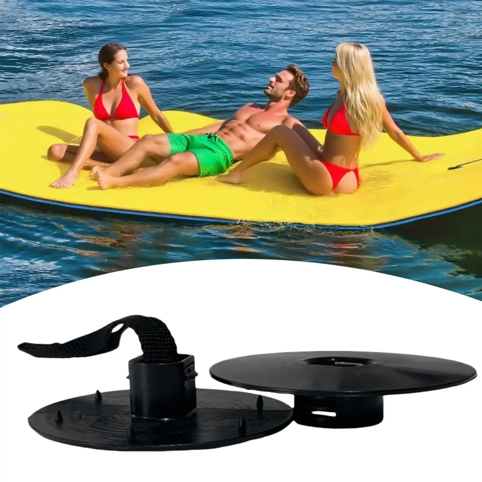 Pływająca Mata Linka Zabezpieczająca Zapobiegająca Zanurzeniu Się Linka Wytrzymała Bezpieczna Przenośna Linka do Łodzi Jeziora Wody Pływania Plaży