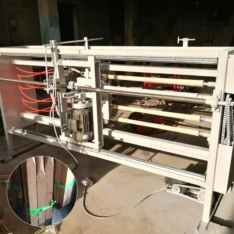 CE Certification 5.5KW Four Station Automatic Hoe Handle Round Bar Machine Robust Wooden Tool Handle Manufacturing Equipment