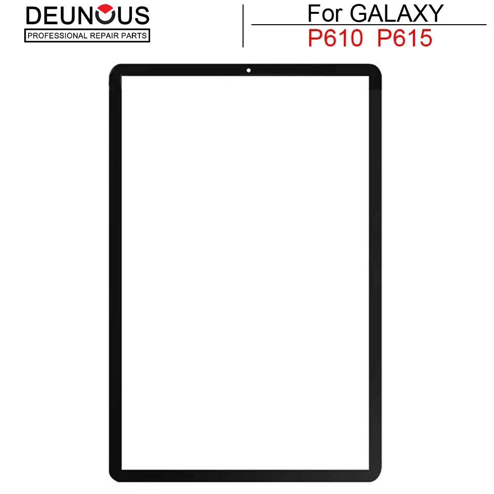 

New For Samsung Galaxy Tab S6 Lite 10.4 P610 P615 P615N P617 Front Glass Touch Screen LCD Outer Panel Lens Replacement