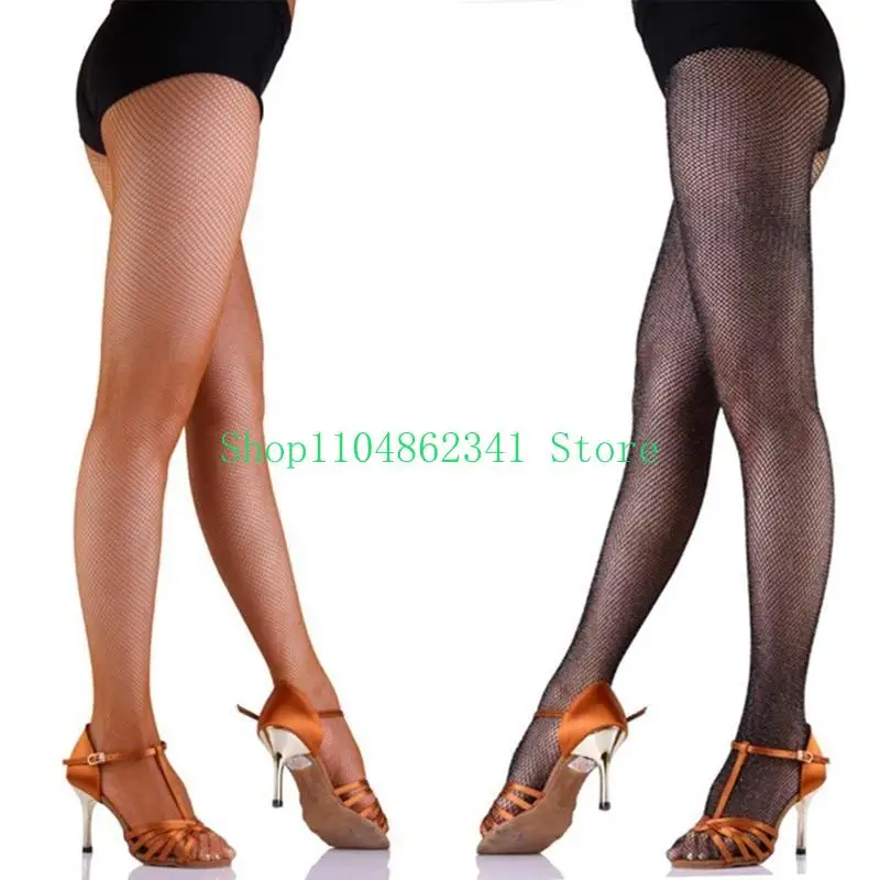 5SD collanati danza latina professionisti per donne a pesce piccoli buchi collant.