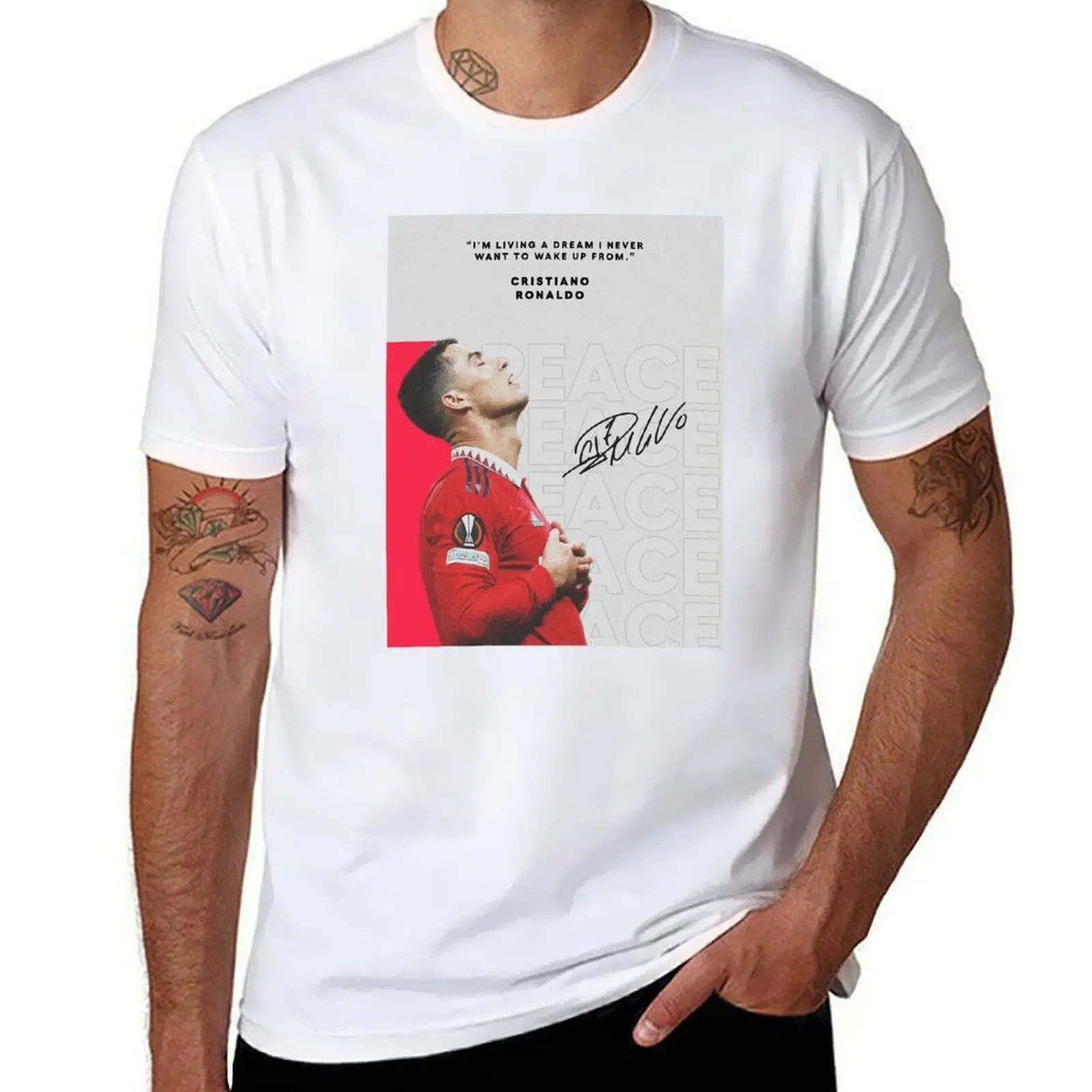 

PEACE OF MIND T-Shirt cotton t shirt pack t shirt man casual T-Shirt
