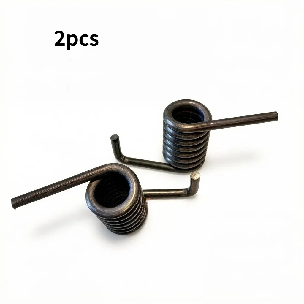 2 piezas de resorte de torsión  acero  un solo gancho 5.5*37*39mm/5.5*30*46mm, resorte heteromórfico, resorte giratorio,