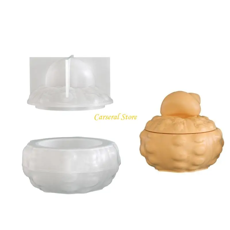 

M4YF Silicone Mold for Crafting Seashells Themed Holders and Decorative Items