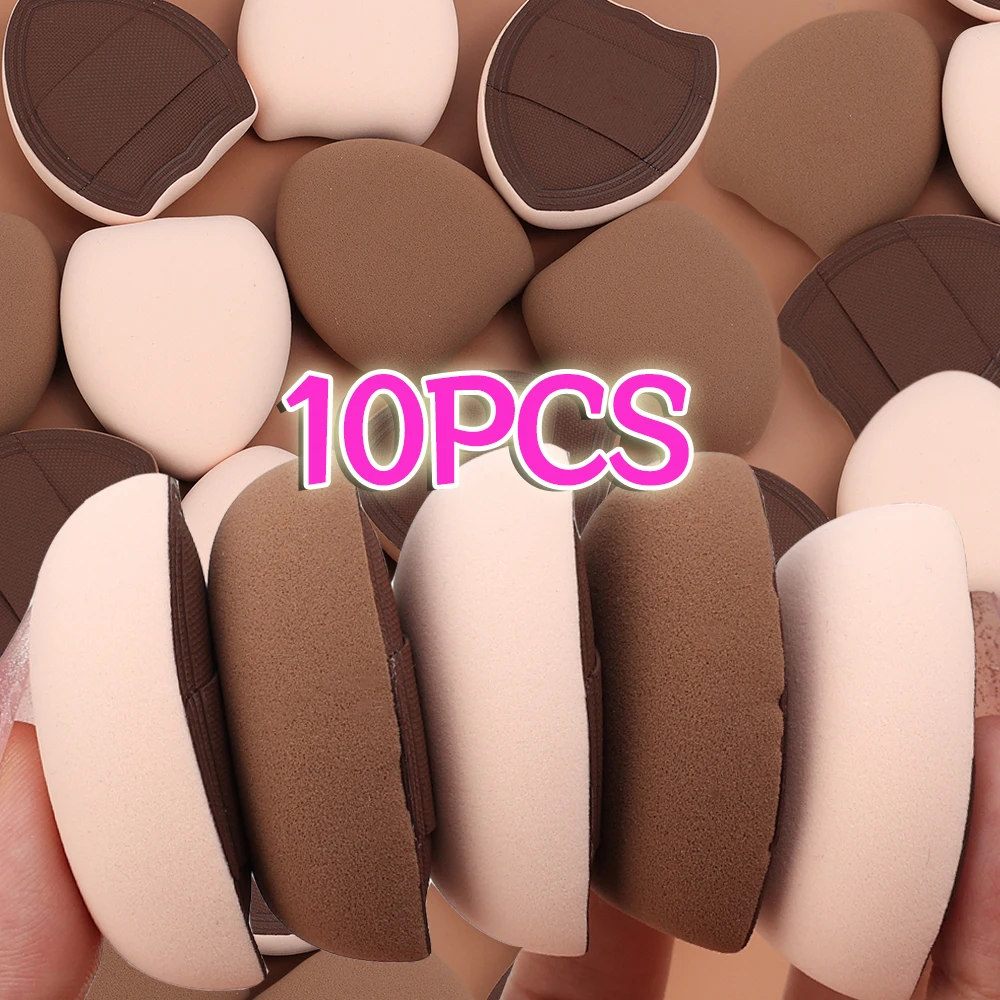 Zachte Dikke Mini Poeder Puffs Droge Natte Bruikbare Cosmetische Pufjes Spons Kussen Vingertop Puffs Concealer Make-Up Spons Make-Up Tools