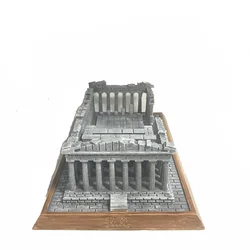 Creative World Famous Building Ancient Greece Acropolis of Athens Parthenon Hellenic Figure Model Crafts Gift Collect