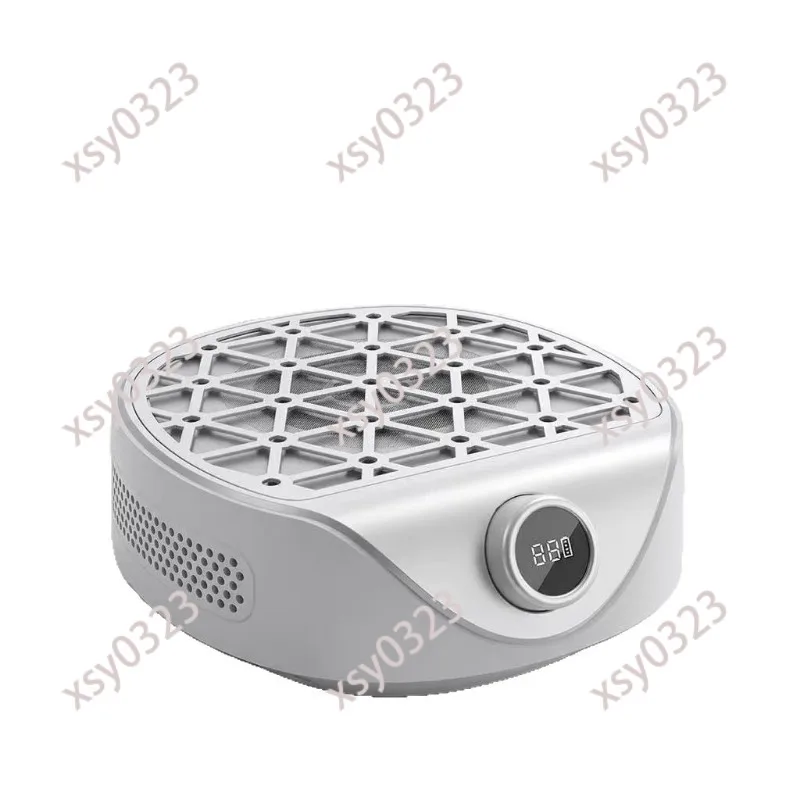 Manicure Dust Collector Dual Turbo Silent Vacuum Cleaner Professional Nail Salon Polishing Equipment