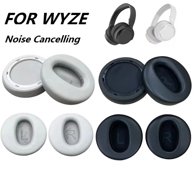 

1 пара сменных губок, подушечки, чехол для наушников Wyze с шумоподавлением, наушники, гарнитуры, рукав