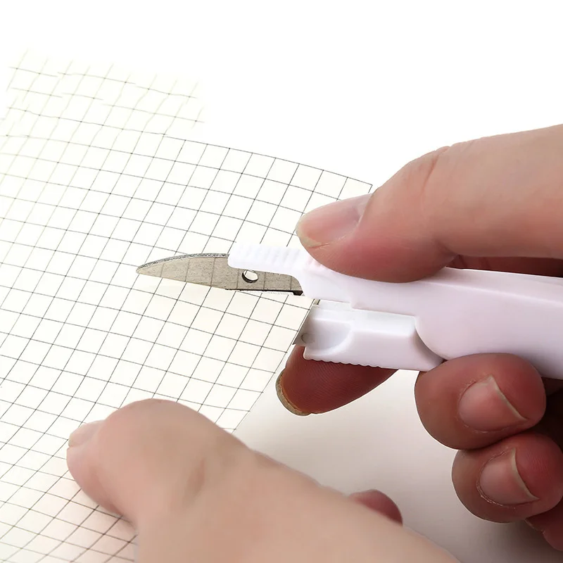 1/3/5 قطعة مقص خيط على شكل حرف U - قاطعة خياطة بمقبض بلاستيكي للغرز المتقاطعة والحرف اليدوية