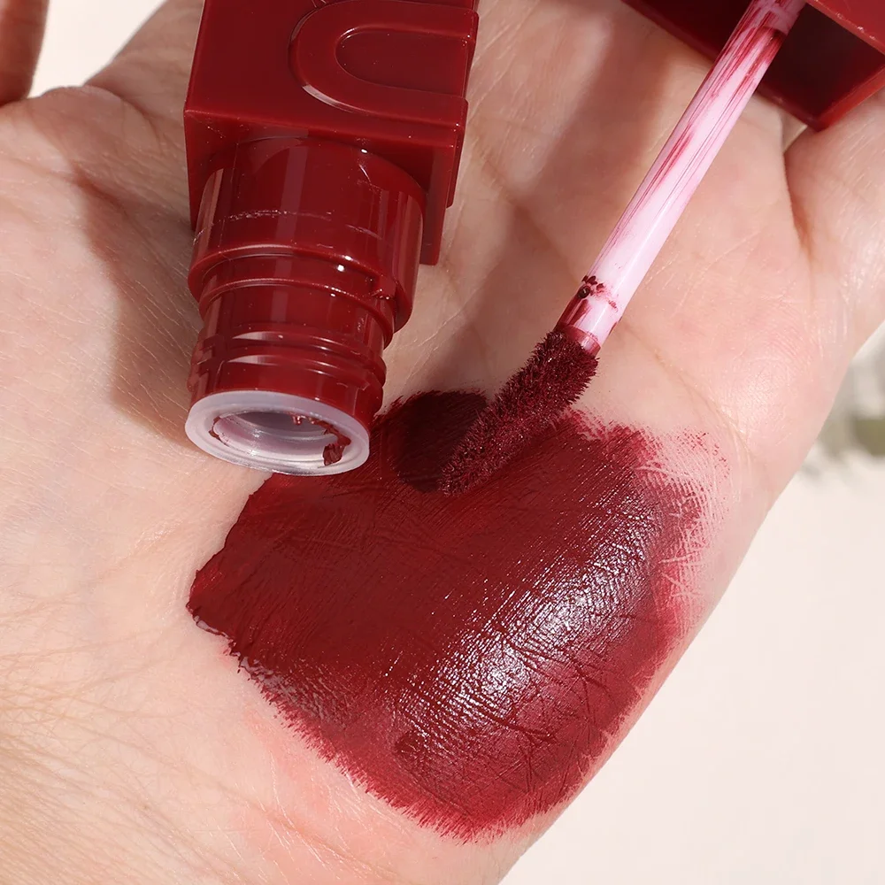 Lucidalabbra opaco in velluto a lunga durata 6 colori tazza antiaderente impermeabile Sexy nudo rosso rosa rossetto liquido labbra trucco cosmetico