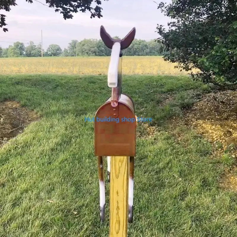 

T21C Simple Mailbox Cover Mailbox Wraps Letter Post Box Cover Standard Size Perfect for Horse Farm or Horse Lover