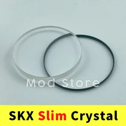 SKX007 SRPD Slim Flat Sapphire Crystal + Gasket Compatible with Slim Bezels SKX009, SKX011, SKX171, SKX173, SKX175
