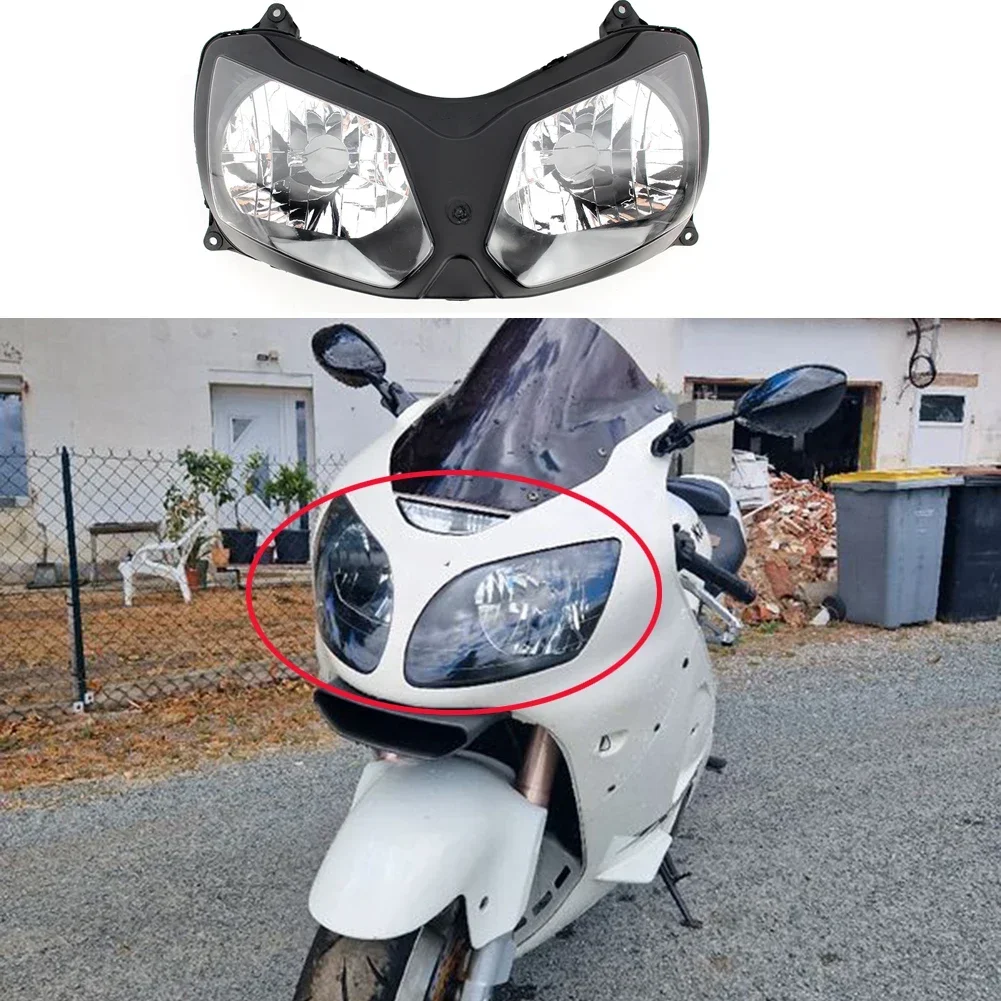 

New Motorcycle Front Headlight Head Lamp For KAWASAKI Ninja ZX12R 2002 2003 2004 2005 2006 2007 2008 Clear Lense