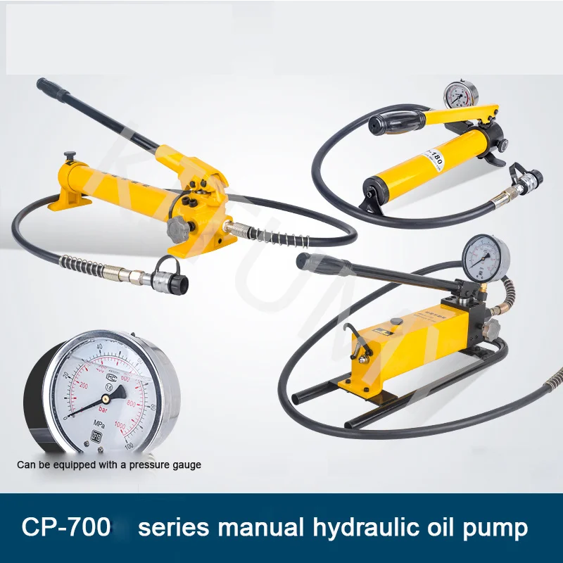 CP-700/CP-700D Manual Hydraulic Pump High Pressure Hydraulic Hand Pump Hydraulic Oil Pump Split Hydraulic Tool