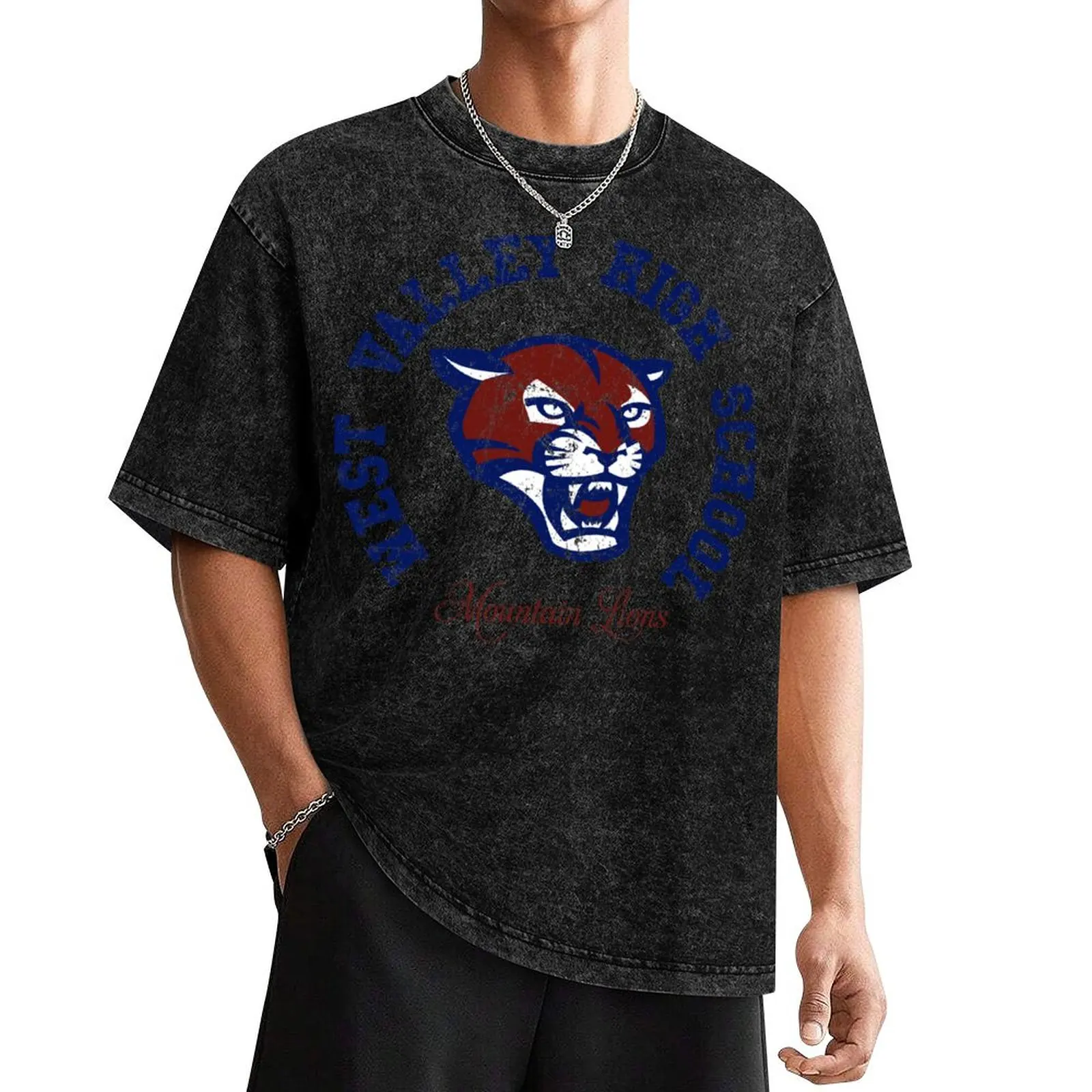 

West Valley High School T-Shirt custom shirt anime Men's clothing