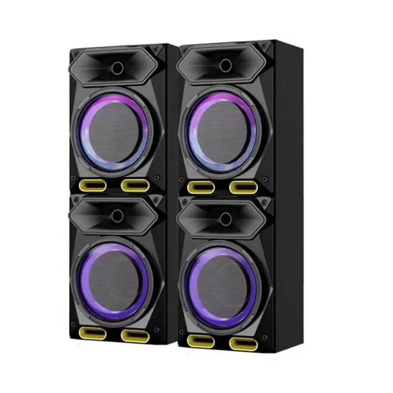 

Speaker 2.0 Active and Passive LED Light Karaoke Speaker
