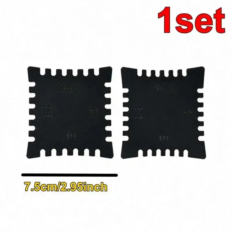 Precision Guitar Neck Radius Gauge Fretboard Curvature Measuring Ruler Luthier Setup Tool Bass