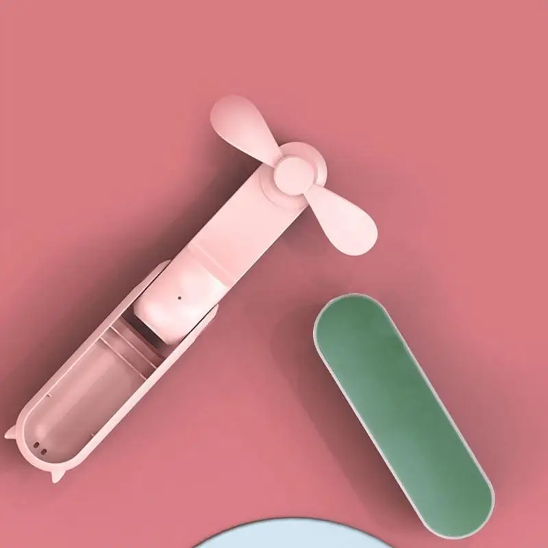 Портативный мини -портативный вентилятор USB Аккуратный портативный вентилятор личный фанат USB для для Travel