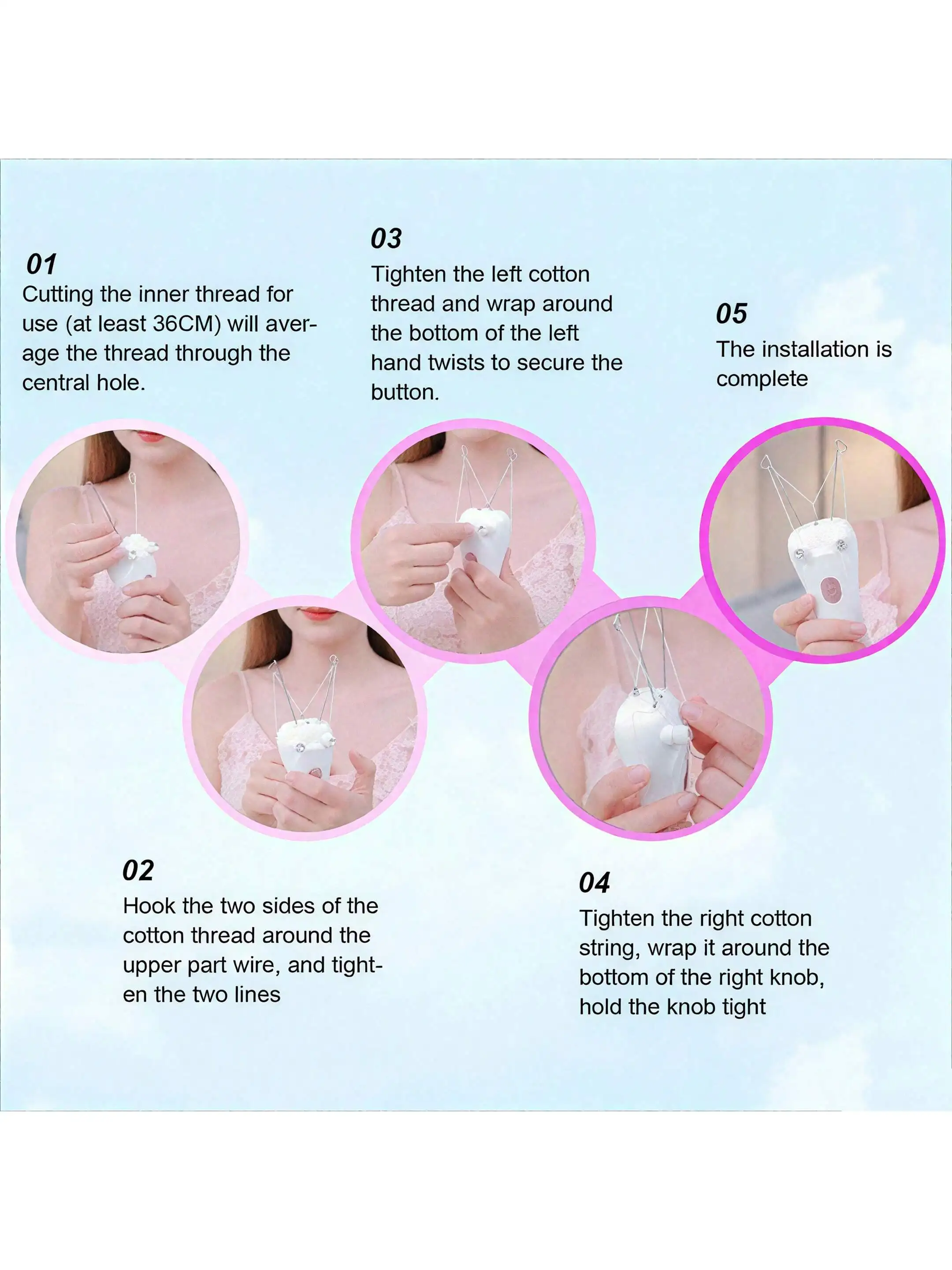 2026 مزيل شعر الوجه الكهربائي سلك ماكينة حلاقة الشعر الجمال لنزع الشعر القطن قوة خيوط قابلة للشحن