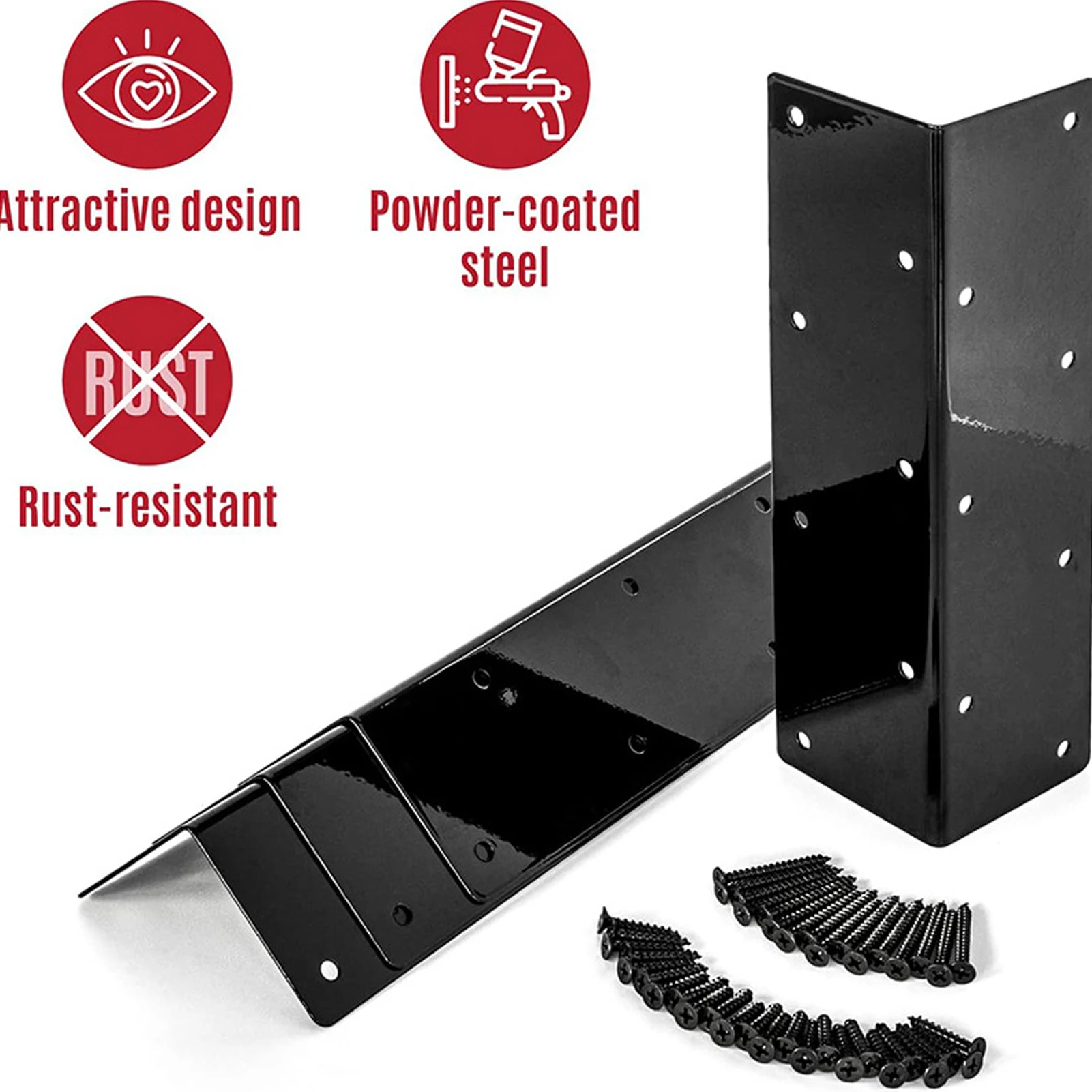 4pack/lot Garden Bed Corner Frame Sturdy Raised Bed Brackets Garden Bed Corner Brackets Set Of 4
