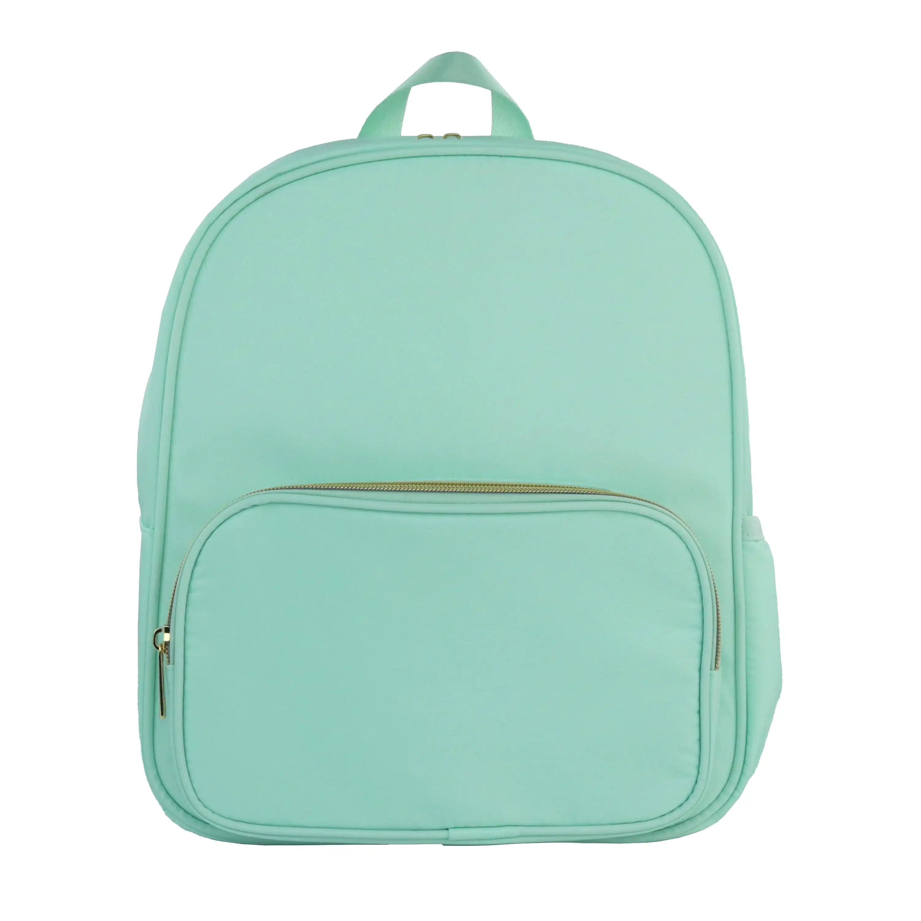 

Nylon Backpack, Customizable Travel Book Bag for Crafts, School, and Everyday Use, Green