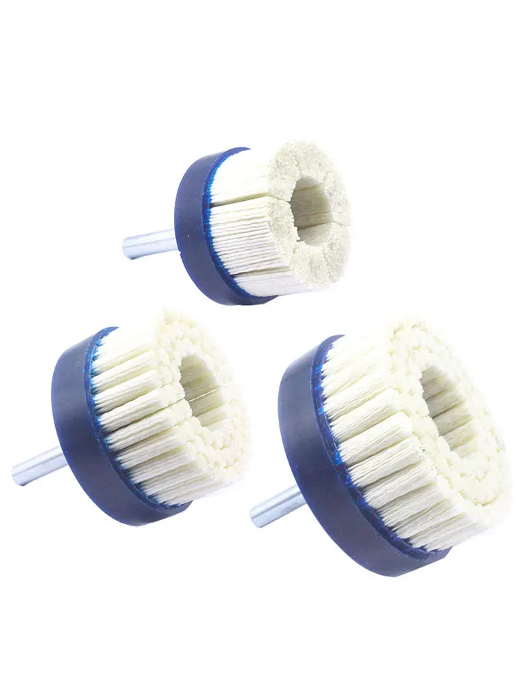 Super Ceramic Filament VEYER Brosse senseuse Nettoyage Blanche White Cleaning Drill Brush Boormachine Borstel CNC Tool