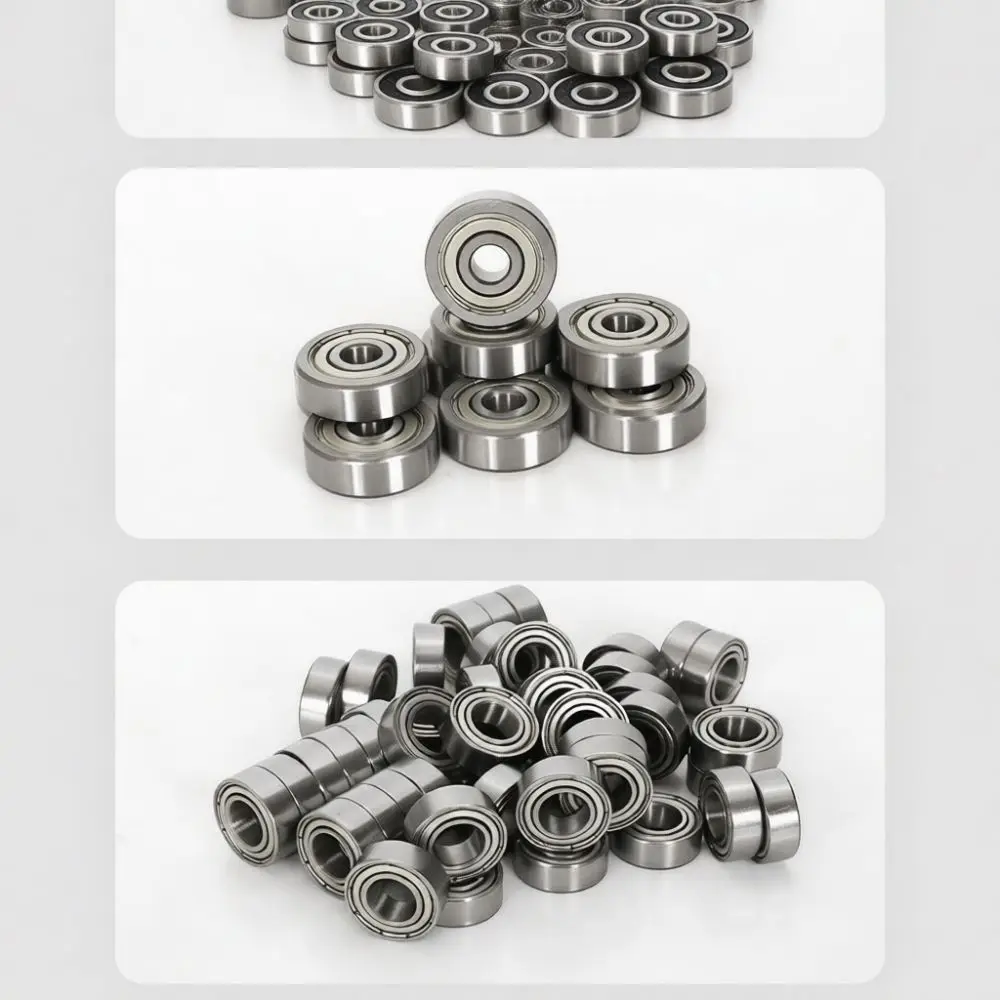 Durable 608ZZ Radial Ball Bearing Miniature 8x22x7 Steel Rolling Components For Inline Skate Fidget Spinner Repair