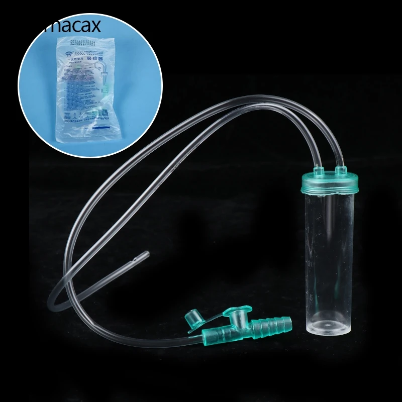 Medizinische Erste Hilfe Einweg Baby Säugling Sputum Aspira tor Haushalt 20ml PVC Neugeborenen Sputum Tasse Saug katheter Schlauch