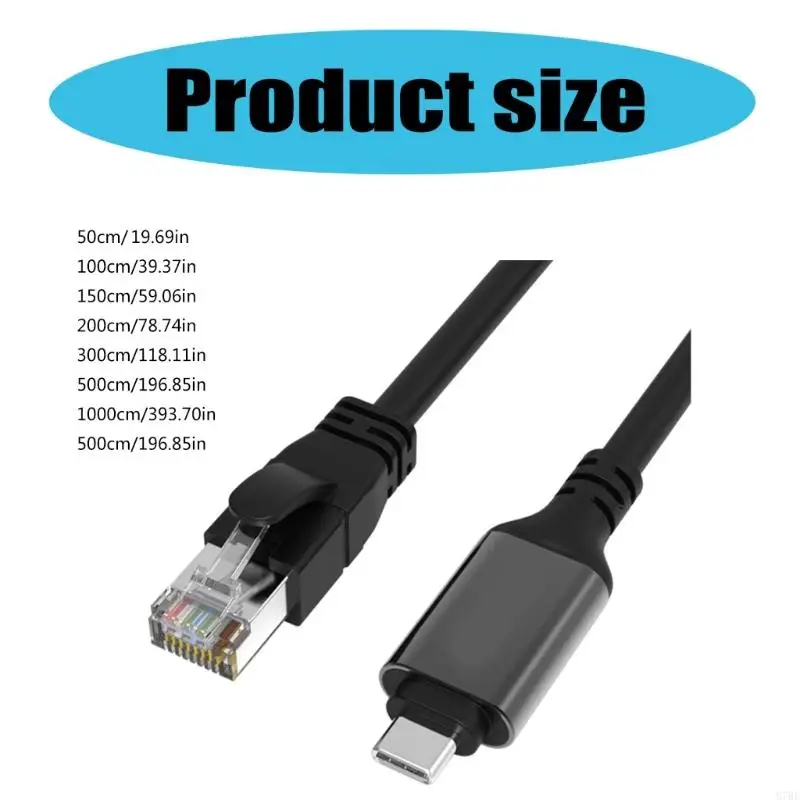 M7BE transmisión velocidad rápida Tipo Ethernet RJ45 Adaptador cable para oficina