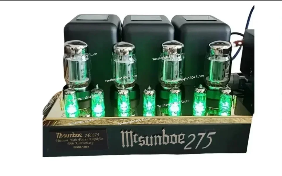 MC275 Brand New replica of  MC275 upgraded KT88 * 4 transistor power amplifier XLR/RCA input Class A 75W