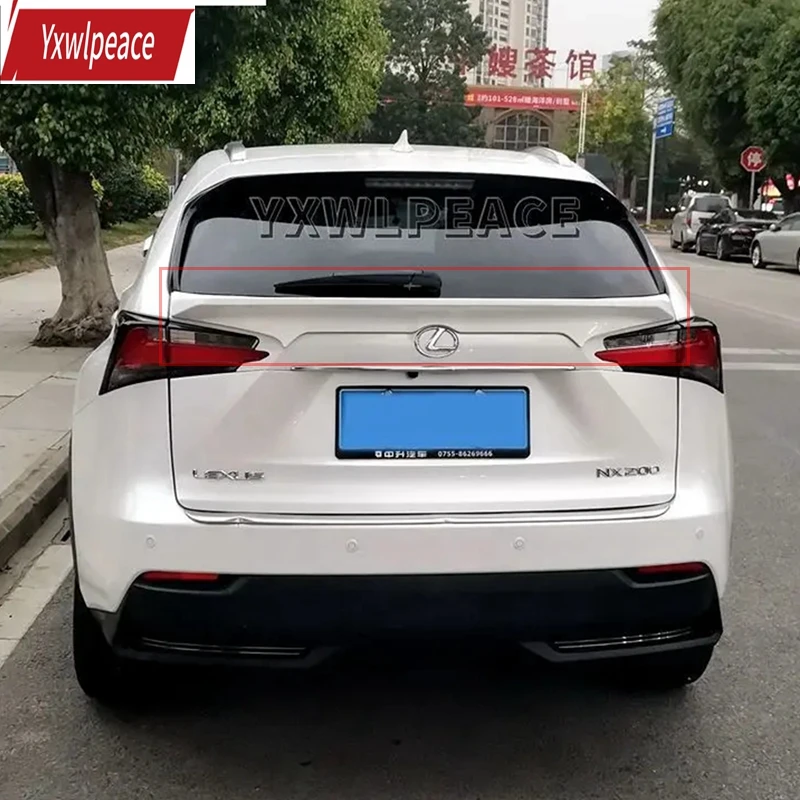 

For Lexus NX200 NX200T NX300 2015 2016 2017 2018 2019 2020 High Quality ABS Color Rear Roof Spoiler Car Spoiler Decoration