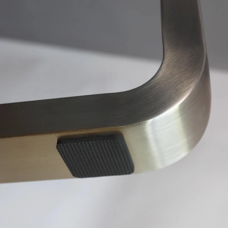 ขาโต๊ะสแตนเลสขัดเงาแบบตัวยู ฐานโต๊ะทำงานสำนักงานสไตล์อุตสาหกรรม ขาเฟอร์นิเจอร์อเนกประสงค์ รองรับน้ำหนักมากสำหรับโต๊ะทำงานหนัก